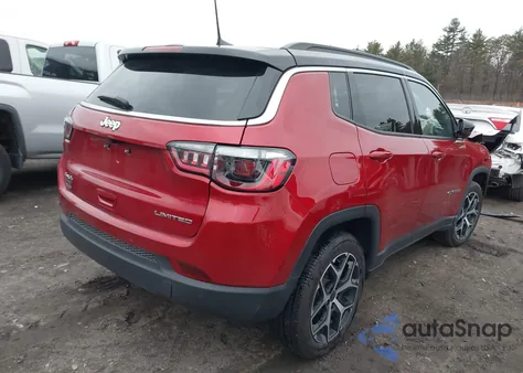 2025 Jeep Compass Limited 4X4 from USA, damaged, VIN 3C4NJDCN9ST501251